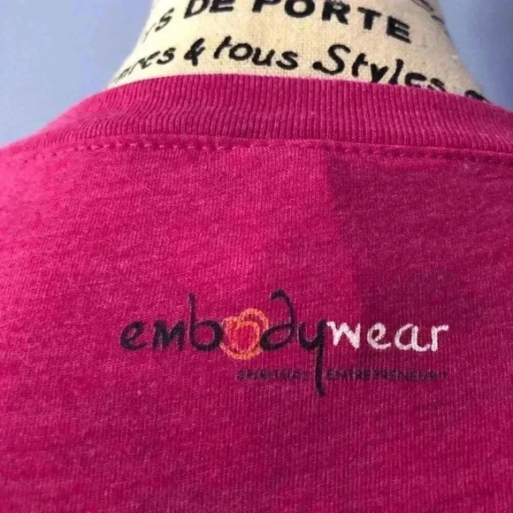 Embodywear Dharma Guard Pink Tee XS / S NEW - Picture 4 of 4